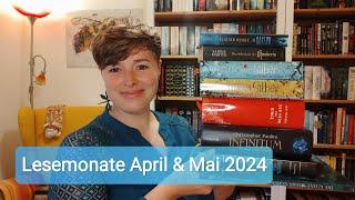 Lesemonate April & Mai 2024 | Gelesene und gehörte Bücher