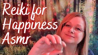 Reiki ASMR to lift your mood, for joy & happiness. Ruby & Sunstone Crystal Healing