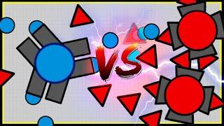 Diep.io - Triple Twin vs Skilled Overlords in FFA!