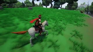 Re.Poly Pre Alpha footage: Horse Riding