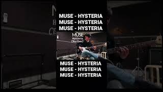 MUSE - HYSTERIA (BASS COVER) #muse #hysteria #musehysteria #bass #basscover