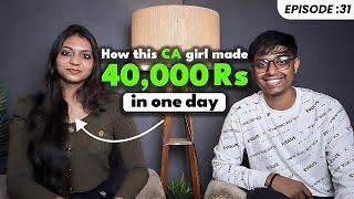 21 year Girl made 40,000+ Rs in One Day | Left CA to pursue Yoga as a full-time career | Ep #31