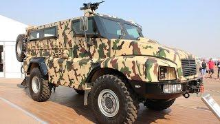 BAE Systems South Africa has launched RG21 4x4 mine protected vehicle armoured at AAD 2014