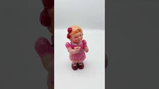 Vintage Little Girl Wind Up Toy with Key Made in Occupied Japan How does it work? #shorts