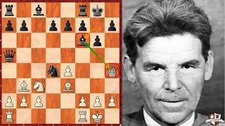 El mayor SACRIFICIO de DAMA en la historia del ajedrez | Nezhmetdinov vs Chernikov 1962