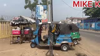 FREETOWN SIERRA LEONE ! WALK AROUND THE CITY FROM OLD RAILWAY LINE TO KROO TOWN ROAD