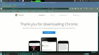 How to install google chrome on Parrot Security OS