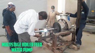 multistage  boiler water pump haw to do boiler feed water pump pump repair step by step open part-2