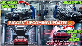 BIGGEST UPCOMING UPDATESIN SUPERMARKET AND MOTEL SIMULATOR || CAR WASHER EMPLOYEE || 