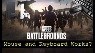 PUBG Battlegrounds - Xbox Series X - mouse and Keyboard test