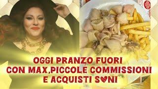 OGGI PRANZO FUORI CON MAX, PICCOLE COMMISSIONI E ACQUISTI SLOVENI , Trieste