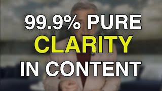 How to achieve 99.9% clarity in your video content