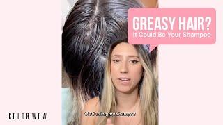 Say Goodbye to Greasy Hair with Color Wow Color Security Shampoo | See the Difference After 1 Wash