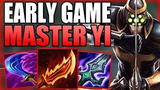 THIS IS HOW MASTER YI JUNGLE CAN EASILY CARRY EARLY & SCALE LIKE A GOD! - Gameplay League of Legends