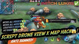 NEW UPDATE! SCRIPT DRONE VIEW X MAP HACK | TERBARU NEW PATCH | MOBILE LEGENDS | 2025