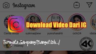 Cara mudah download video dan gambar dari instagram