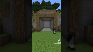 Прикольный дом в горе #minecraft #minecraftmeme #shorts