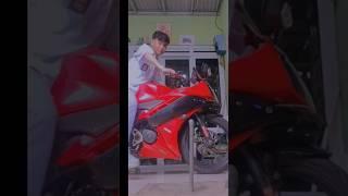 SIAP JEMPUT AYANG #r15 #yamahar6 #anakmotor #smallyoutuber