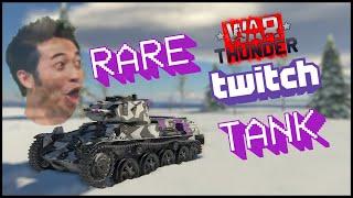 RARE Twitch Drop Tank | War Thunder