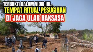 Gempar Ular Raksasa Penjaga Makam Orang Sakti Banyak Di Datangi Orang Dan berhasil Hajatnya