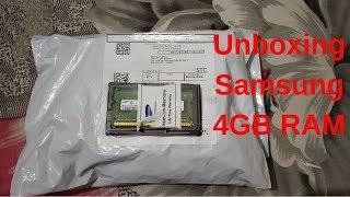 Unboxing samsung 4gb laptop ram | Samsung 4gb laptop RAM 1600MHZ | Technical Santanu |