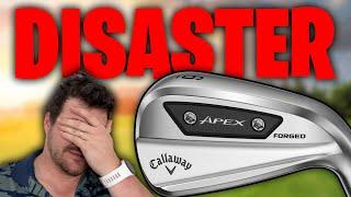 The NEW Callaway APEX Ai200 Irons | This was a DISASTER!