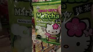 Hello Kitty Matcha Marshmallow looks Yummy #hellokitty #matcha #greentea #shoppinghaul #shorts