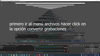 Convertir videos con extensión MKV a MP4 con OBS.