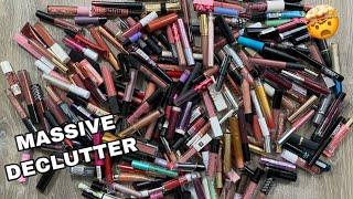 MASSIVE LIPSTICK DECLUTTER 2020 200+ LIPSTICKS | Vanessa Lopez