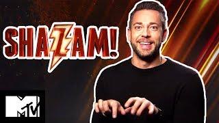 Zachary Levi On Avengers/Justice League Crossovers & How To Get The Shazam Body | MTV Movies