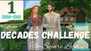 Sims 4 Ultimate Decades Challenge | HARD MODE | 1300 -1301 | Ep 1