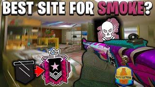 Is This SMOKE'S BEST Site?! Solo Queue Series R6 Educational Commentary