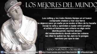 Kendo Kaponi Ft Cosculluela   Los Mejores Del Mundo (Letra)