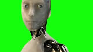 I Robot "No" Green Screen