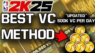 *UPDATED* NBA 2K25 BEST VC METHOD! 500K PER DAY