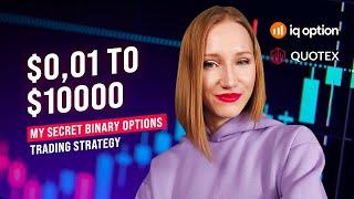 MY SECRET TRADING STRATEGY FOR BINARY OPTIONS 2024 | 0,01$ TO 10000$ QUOTEX