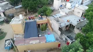 See the Village (Bawadi, Rajgarh,alwar) culture, environment,way of life in top view