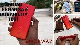 Xiaomi Redmi 8A Durability test-Drop test,Bend test,Screen test,Scratch test,Water test (GIVEAWAY)