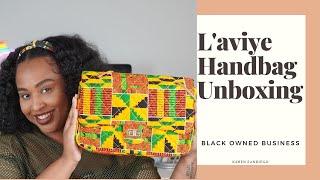 L'AVIYE KENTE CLOTH HANDBAG REVIEW | BLACK OWNED BUSINESS