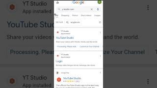 How to open YouTube studio in chrome browser || youtube studio kese open kare chrome me #yt #chrome