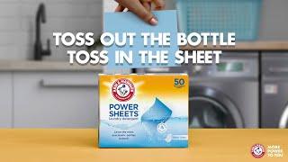 Toss Like A Boss with Power Sheets | ARM & HAMMER™