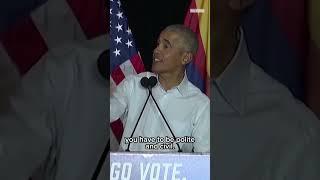 #Obama To Heckler: 'Set Up Your Own Rally'