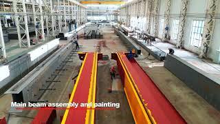 Kinocranes has advanced production line.