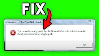 How To Fix "Entry point could not be located in the dynamic link library" - Windows 10/11/8/7