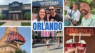 Orlando Day 1 | Universal  Islands of Adventure, Chili’s & Cold Stone Creamery 