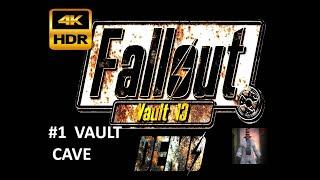 FALLOUT VAULT 13 | The Vault Cave | 4K HDR