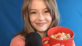 ASMR | Eating Sour Candies!! (mouth sounds and whispers)