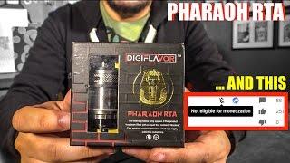 Check Out The Pharaoh RTA by DigiFlavor and Rip Trippers Before YouTube Defenestrates Me ―(x_x)→