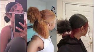 Natural Hairstyles TikTok Compilation 🩶