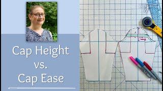 Sleeve Fitting:  Cap Height vs Cap Ease